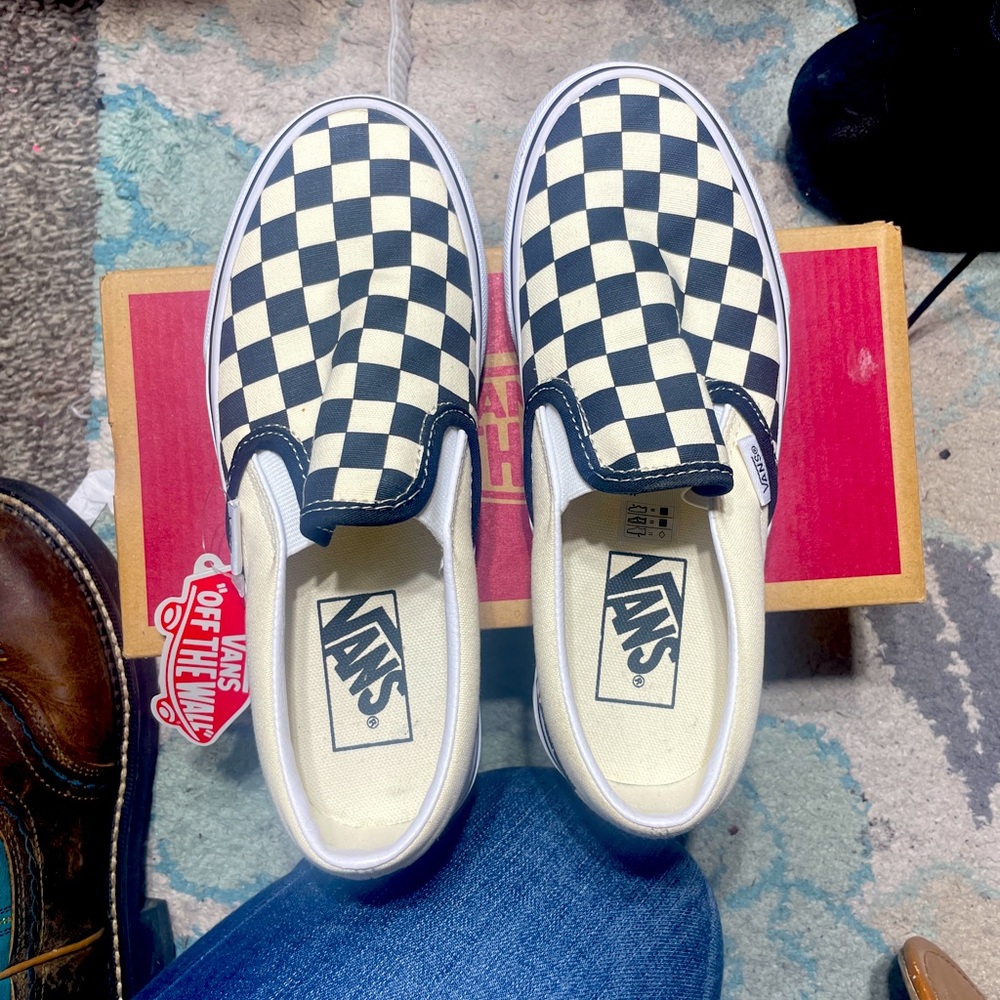 Vans slide on classics